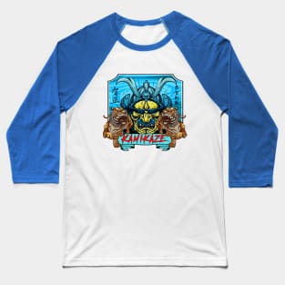 KAMIKAZE SAMURAI Baseball T-Shirt